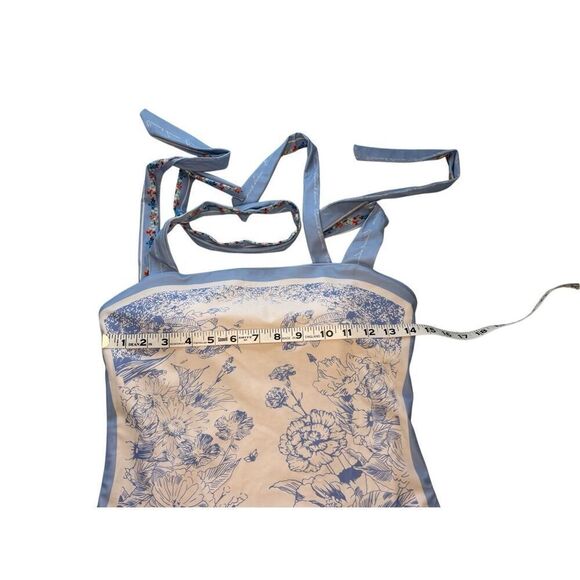 Visual Swim reversible one piece swimsuit with shoulder ties - L - Picture 6 of 7